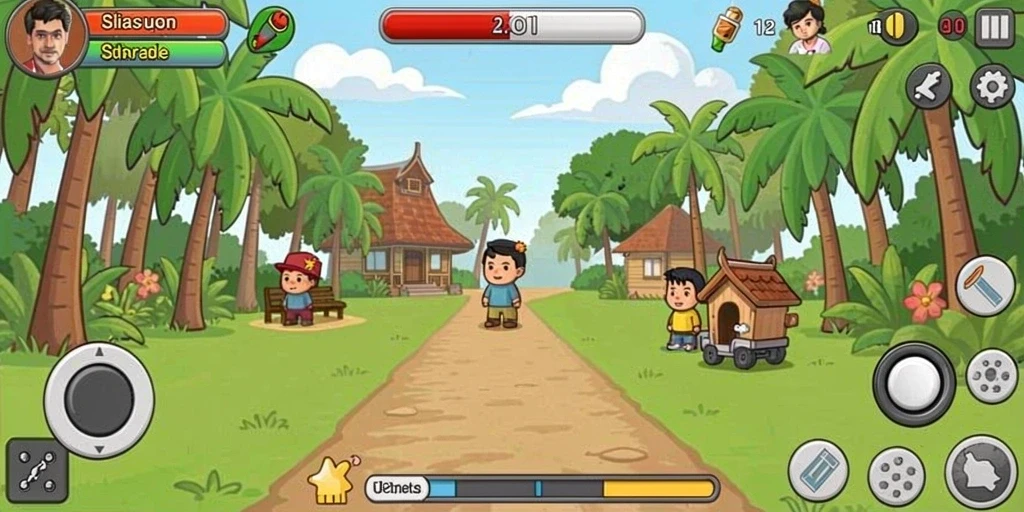 gacormega - Screenshot menunjukkan peta dunia yang luas dan beragam lokasi.